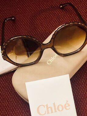 Chloe | Accessories | Chloe Vera Scalloped Sunglasses | Poshmark display picture 1